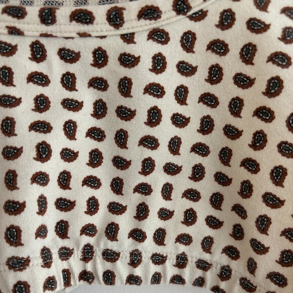 XL | ARQ wide-strap cotton bralette in Foulard colorway - Picture 4 of 4